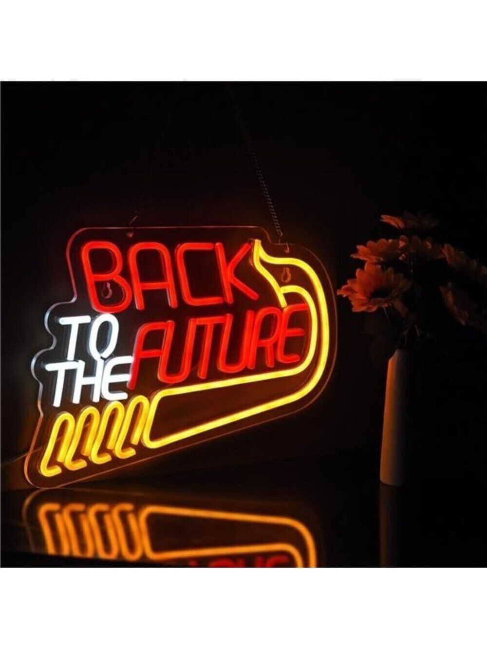 Back To The Future LED Neon Sign Light Wall Decor Movie Man Cave Poster Novelty - Picture 5 of 7